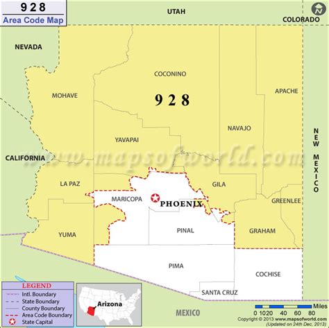 Area code 928 .